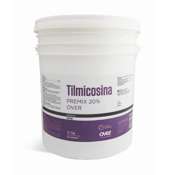 TILMICOSINA PREMIX 20% OVER - Trị nhiễm khuẩn đường hô hấp trên lợn.